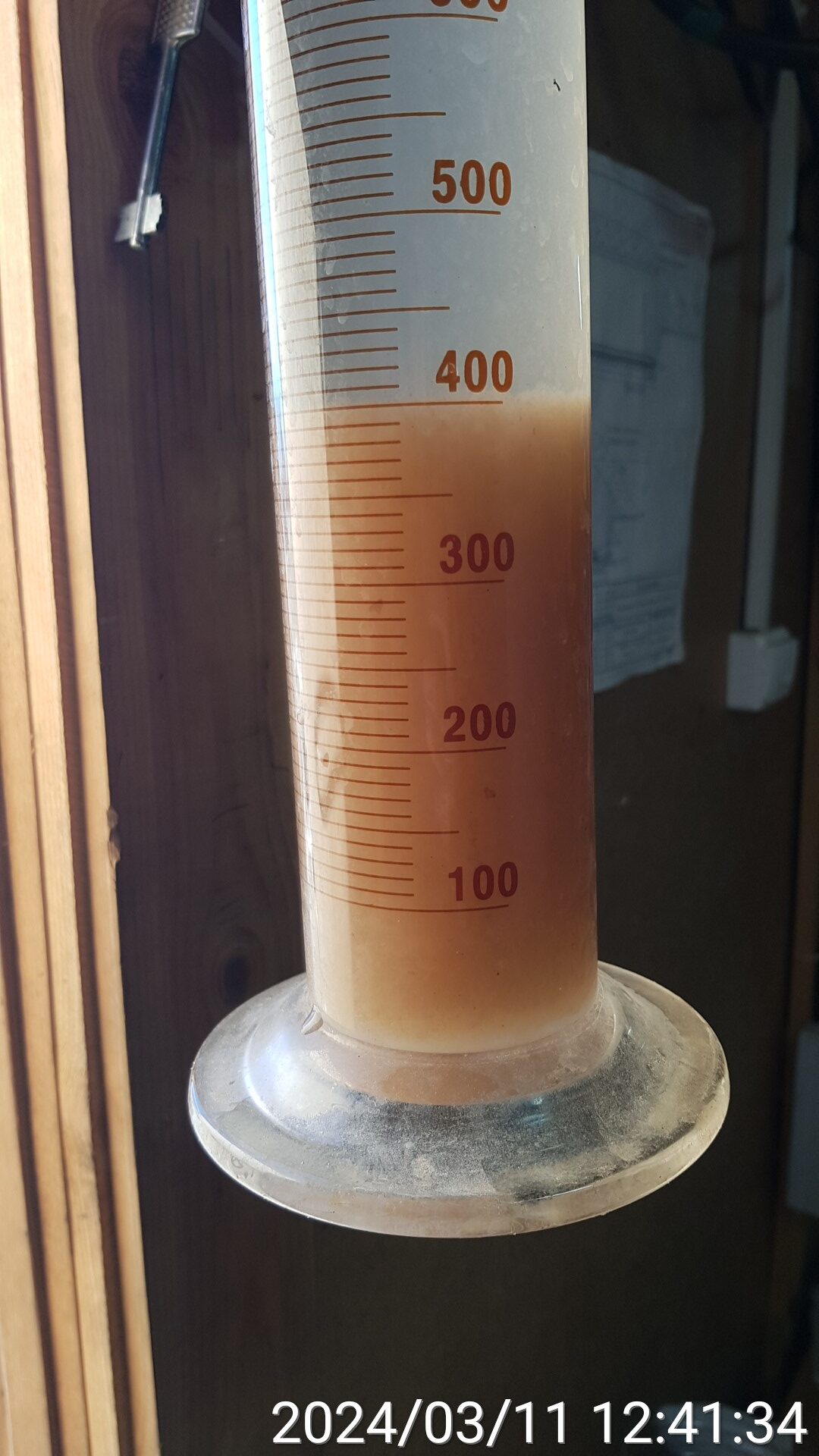 Объёмная доза активного ила к концу ПНР = 400 мл/л