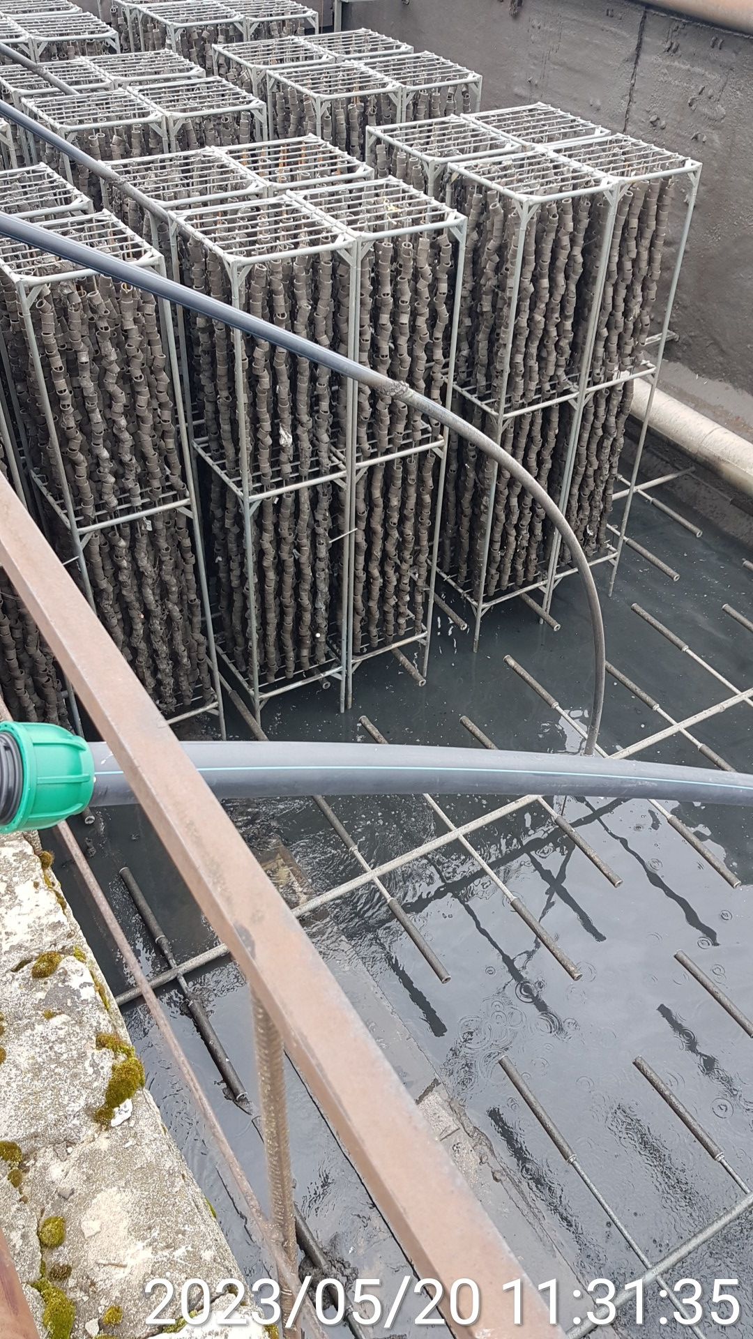 Аэротенк после модернизации