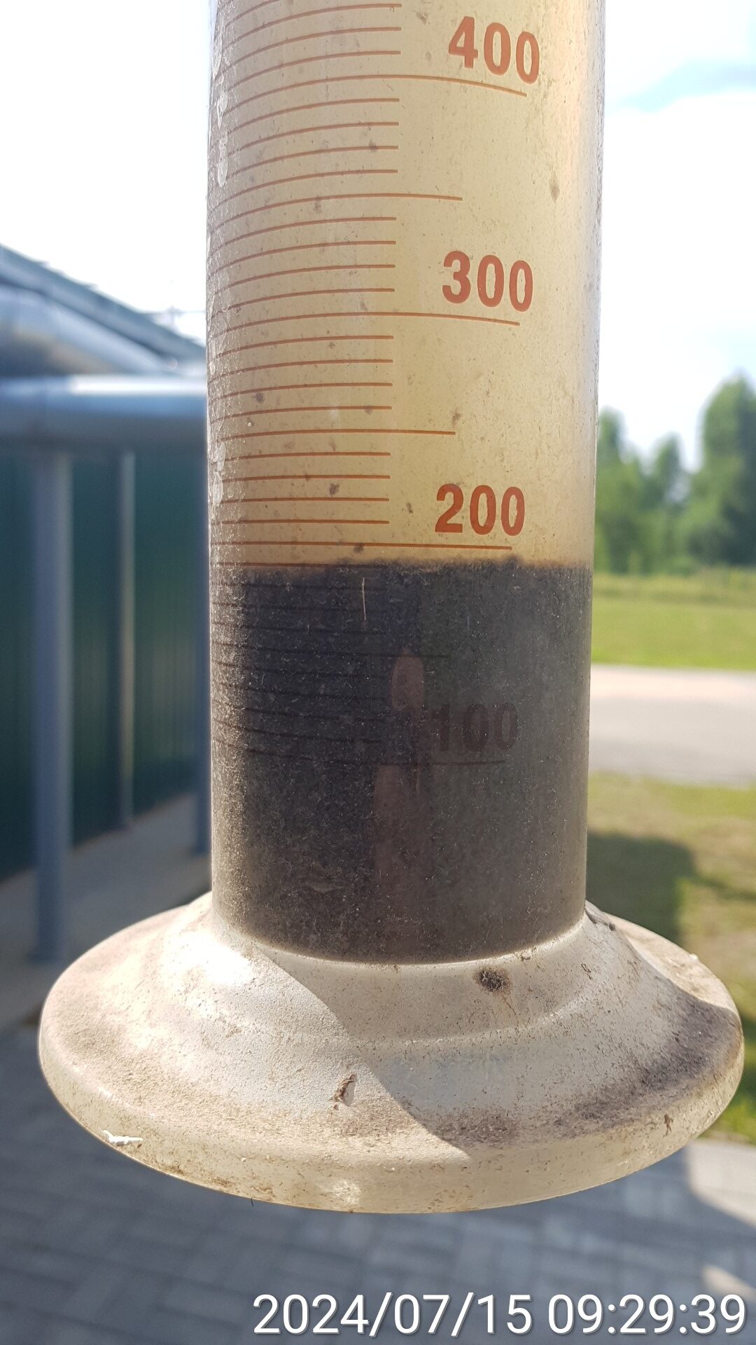 Определение объёмной дозы активного ила