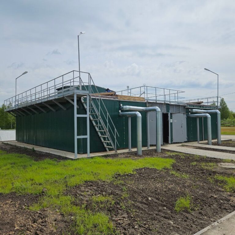 Пусконаладочные работы – городские КОС, г. Мглин, Брянская обл., 400 м3/сут (2024)